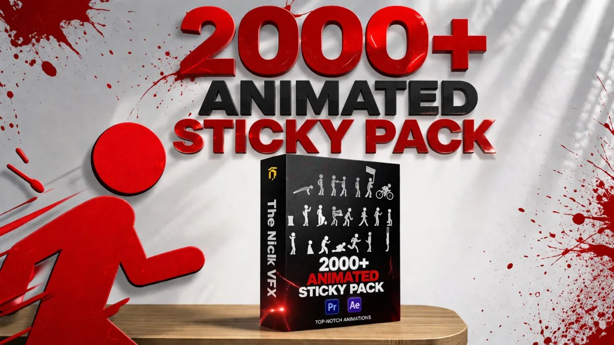 2000+ Stickman Animation  Reels Bundle