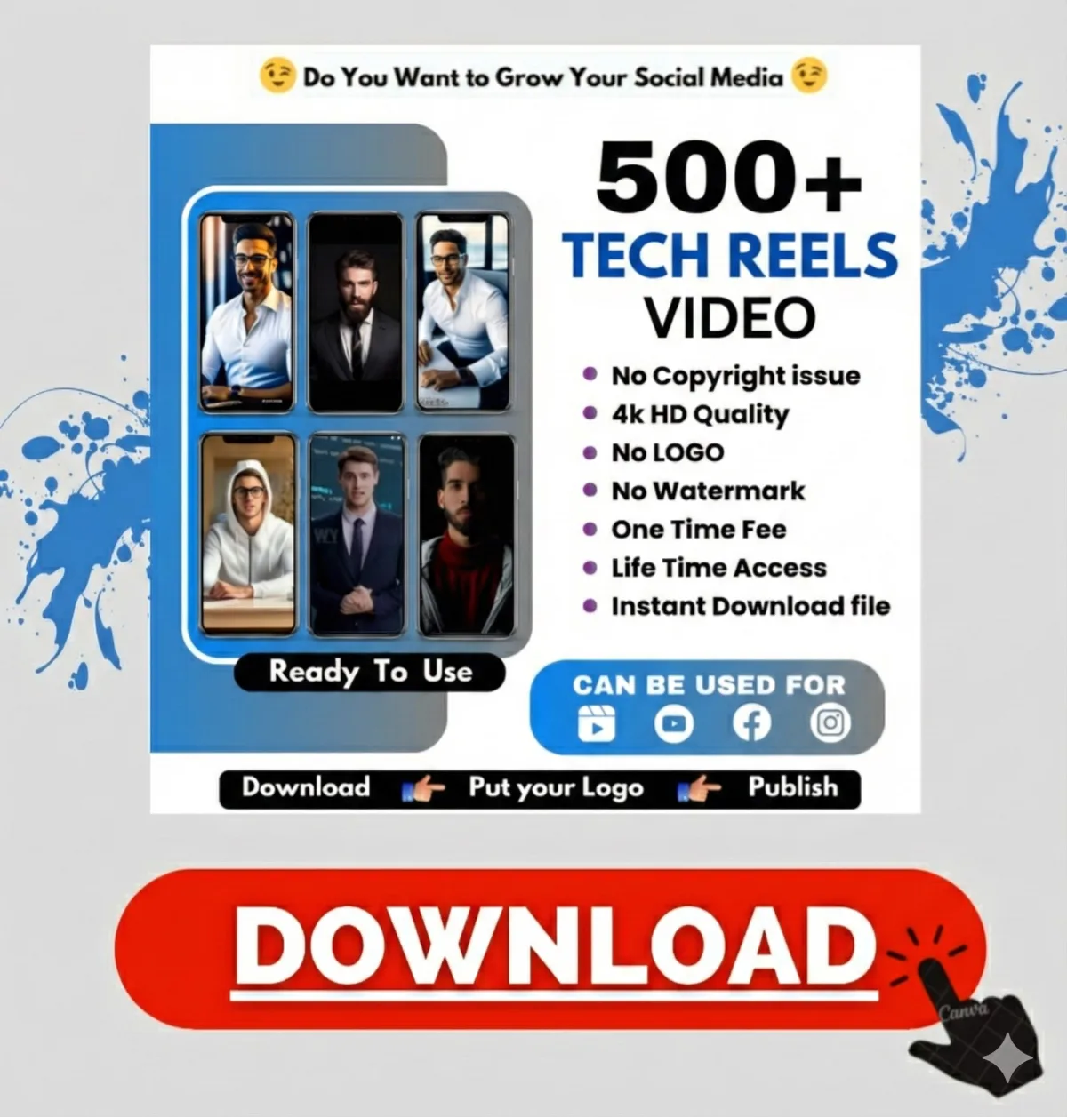 500+ AI Tech Reels Bundle